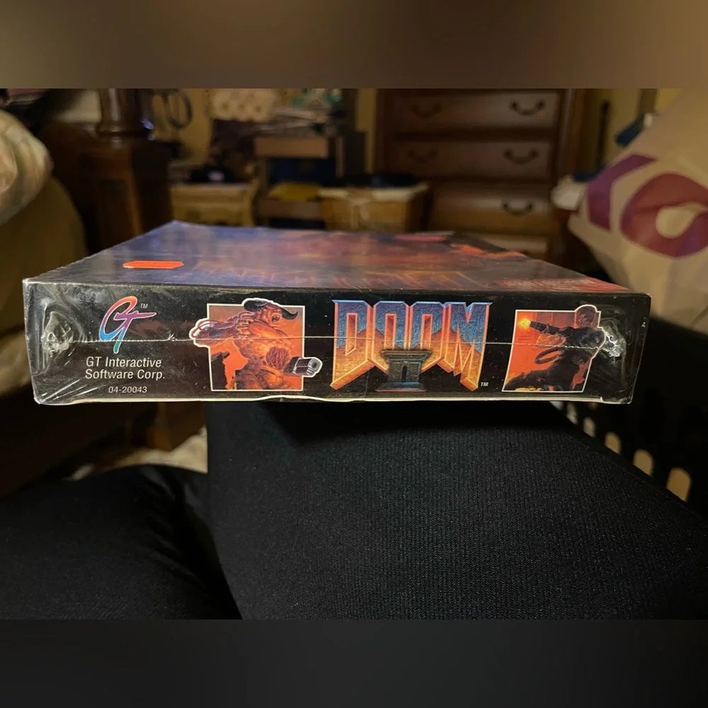 Doom II Computer PC Mac Big Box Brand New 1994 Factory Sealed NIB NEW MINT!!